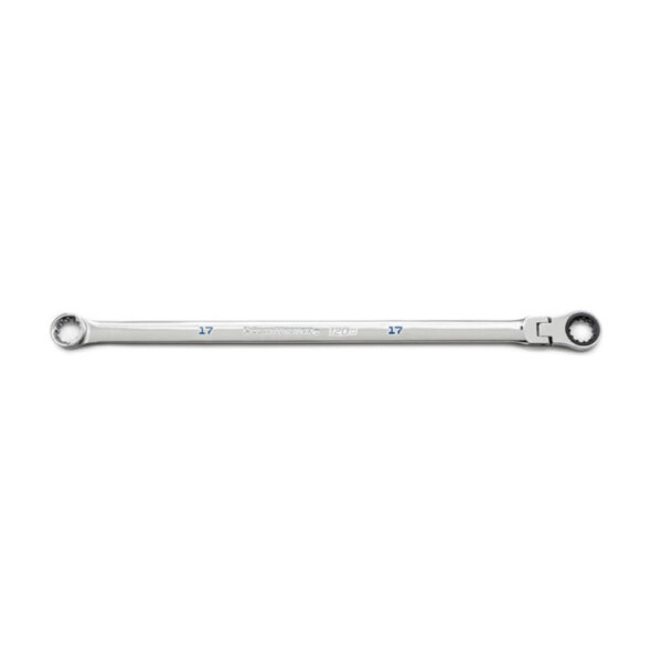 GearWrench 86117 17mm 120XP Universal Spline XL GearBox Flex Head Ratcheting Wrench