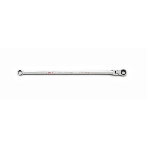 GearWrench 86130 11/32'' 120XP Universal Spline XL GearBox Flex Head Ratcheting Wrench
