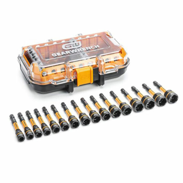 GearWrench 86171 16 Pc. Bolt Biter Nut Extractor & Driver Set