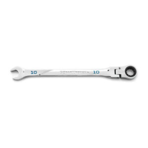 GearWrench 86210 10mm 120XP Universal Spline XL Flex Head Ratcheting Combination Wrench