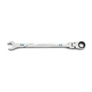 GearWrench 86212 12mm 120XP Universal Spline XL Flex Head Ratcheting Combination Wrench