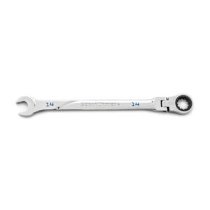 GearWrench 86214 14mm 120XP Universal Spline XL Flex Head Ratcheting Combination Wrench