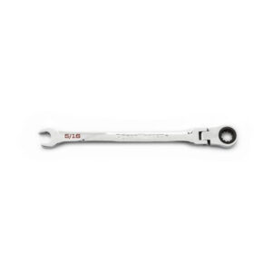 GearWrench 86234 5/16'' 120XP Universal Spline XL Flex Head Ratcheting Combination Wrench
