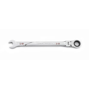 GearWrench 86238 1/2'' 120XP Universal Spline XL Flex Head Ratcheting Combination Wrench