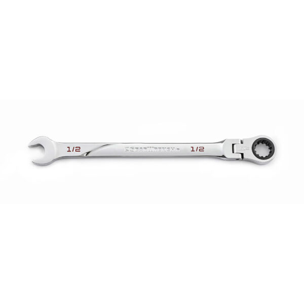 GearWrench 86238 1/2'' 120XP Universal Spline XL Flex Head Ratcheting Combination Wrench