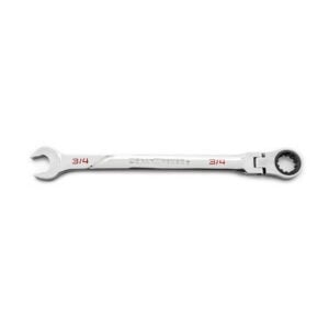 GearWrench 86242 3/4'' 120XP Universal Spline XL Flex Head Ratcheting Combination Wrench