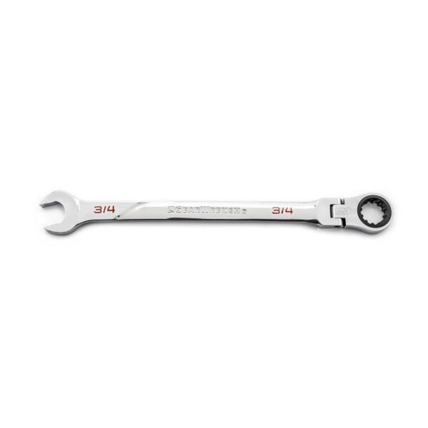 GearWrench 86242 3/4'' 120XP Universal Spline XL Flex Head Ratcheting Combination Wrench