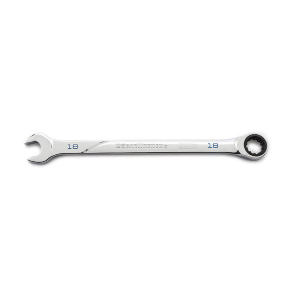 GearWrench 86418 18mm 120XP Universal Spline XL Ratcheting Combination Wrench