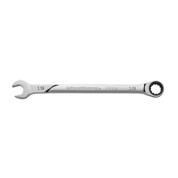 GearWrench 86419 19mm 120XP Universal Spline XL Ratcheting Combination Wrench