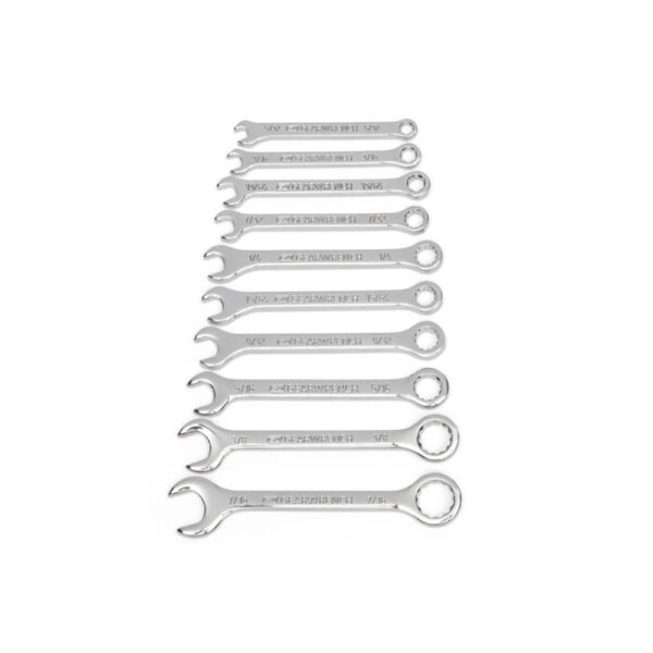 GearWrench 86560 10PC SAE Midget Combination Wrench Set