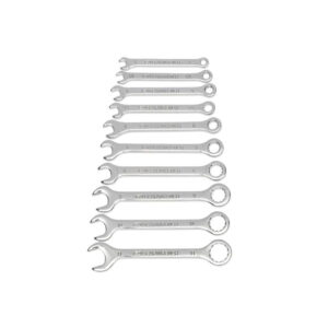 GearWrench 86561 10PC Metric Midget Combination Wrench Set