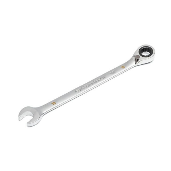 GearWrench 86610 10mm 90-Tooth 12 Point Reversible Ratcheting Combination Wrench