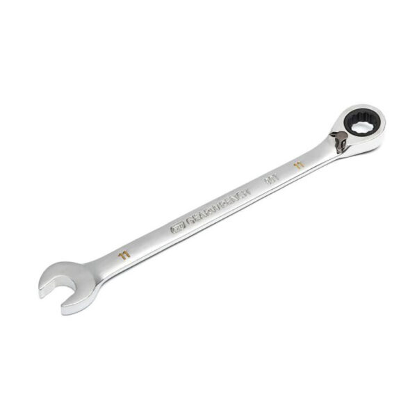 GearWrench 86611 11mm 90-Tooth 12 Point Reversible Ratcheting Combination Wrench