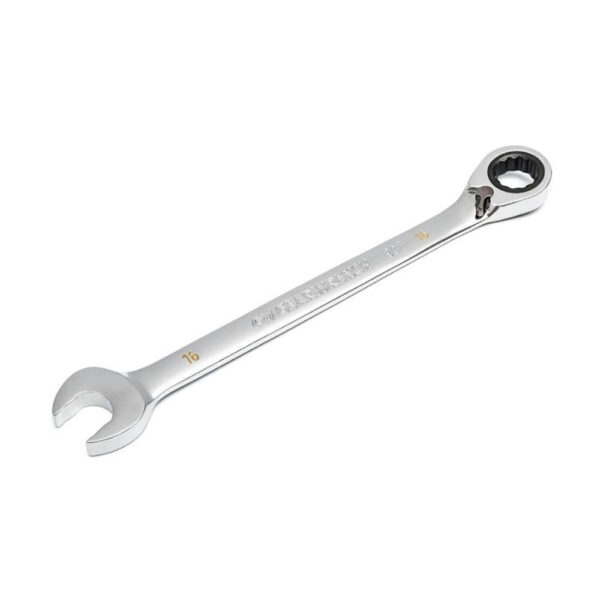 GearWrench 86616 16mm 90-Tooth 12 Point Reversible Ratcheting Combination Wrench