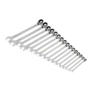 GearWrench 90-Tooth 12 Point Reversible Ratcheting Combination Wrenches