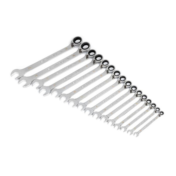 GearWrench 90-Tooth 12 Point Reversible Ratcheting Combination Wrenches