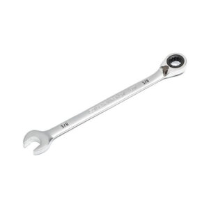 GearWrench 86643 3/8'' 90-Tooth 12 Point Reversible Ratcheting Combination Wrench