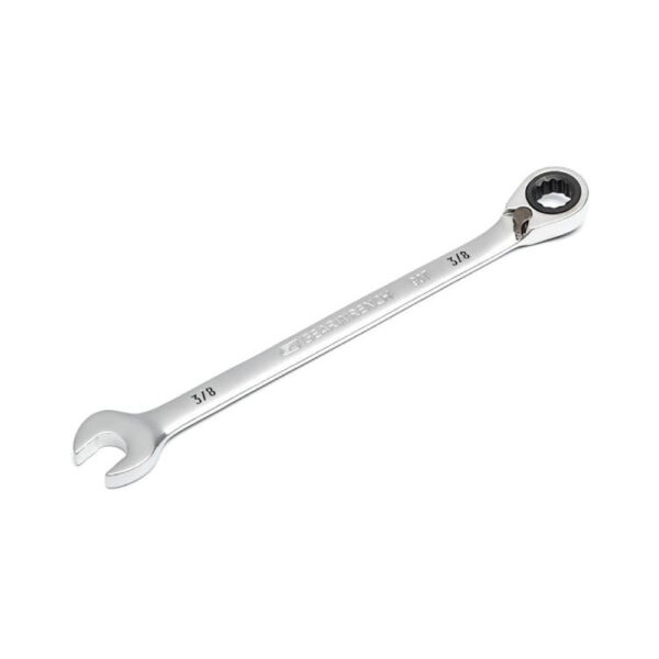 GearWrench 86643 3/8'' 90-Tooth 12 Point Reversible Ratcheting Combination Wrench