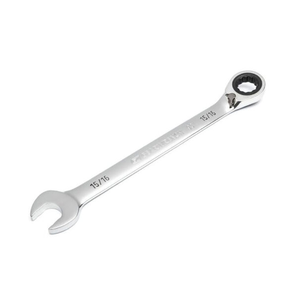GearWrench 86652 15/16'' 90-Tooth 12 Point Reversible Ratcheting Combination Wrench