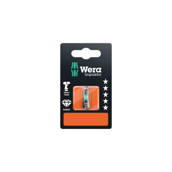 Wera 05073926001 867/1 IMP DC SB Impaktor 1/4'' Hex Torx Insert Bit