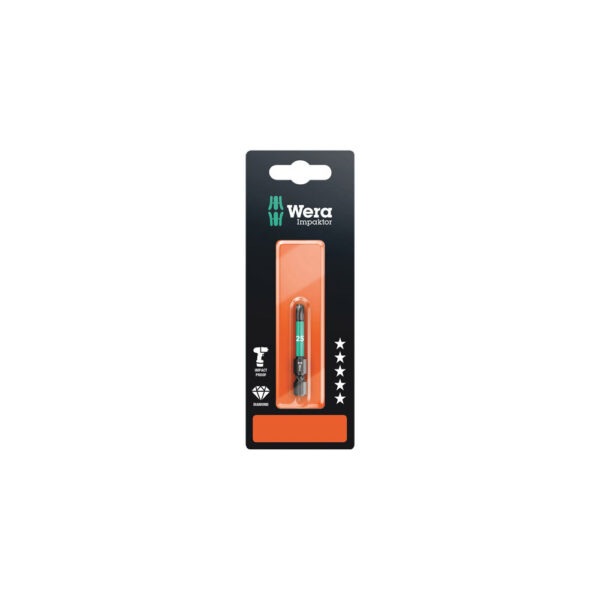 Wera 05073967001 867/4 IMP DC SB 1/4'' Hex Impaktor Torx Power Drive Bit