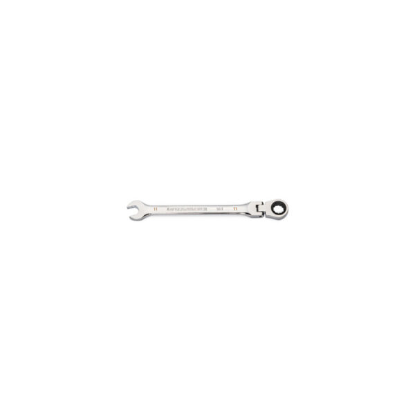 GearWrench 86711 11mm 90-Tooth 12 Point Flex Head Ratcheting Combination Wrench