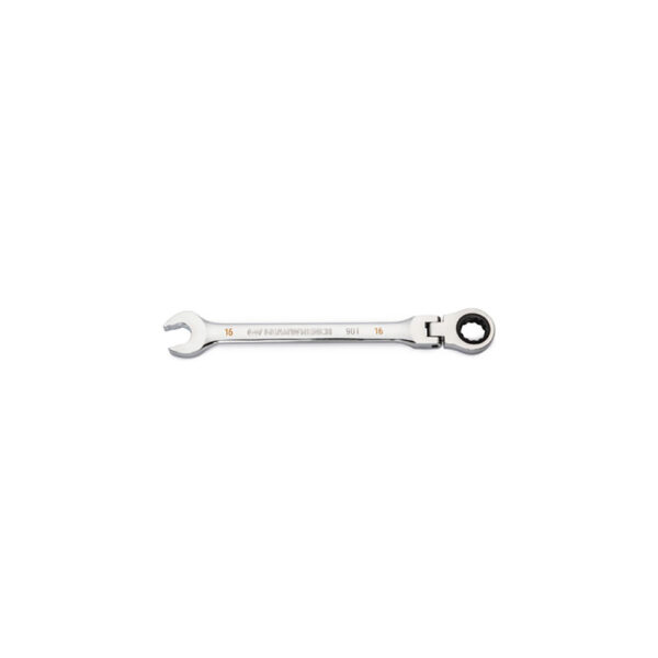 GearWrench 86716 16mm 90-Tooth 12 Point Flex Head Ratcheting Combination Wrench