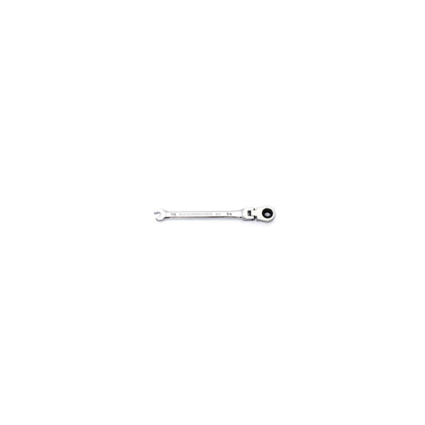 GearWrench 86740 1/4'' 90-Tooth 12 Point Flex Head Ratcheting Combination Wrench