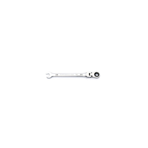GearWrench 86743 3/8'' 90-Tooth 12 Point Flex Head Ratcheting Combination Wrench