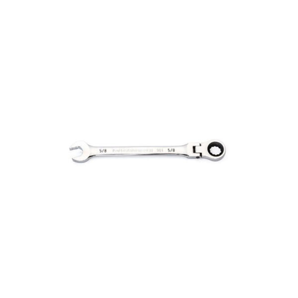 GearWrench 86747 5/8'' 90-Tooth 12 Point Flex Head Ratcheting Combination Wrench