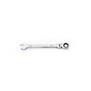 GearWrench 86748 11/16'' 90-Tooth 12 Point Flex Head Ratcheting Combination Wrench