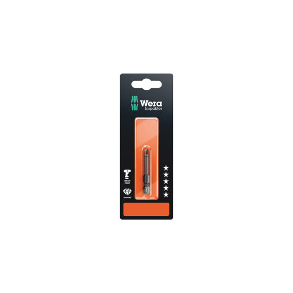 Wera 05073972001 868/4 IMP DC SB Impaktor Square Plus Bit
