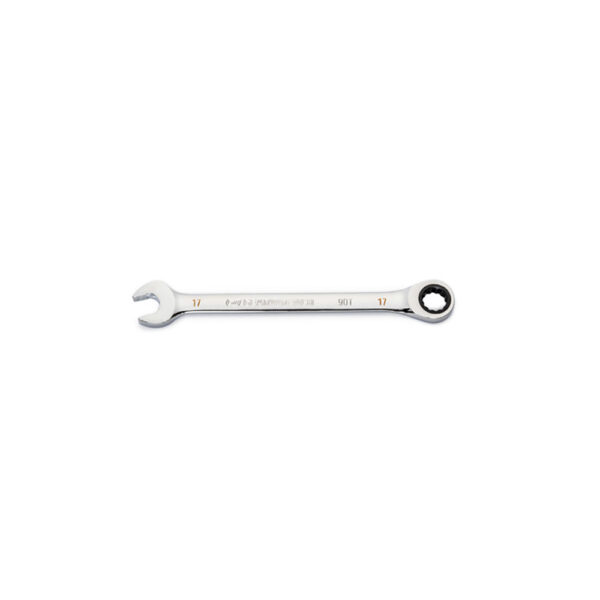 GearWrench 86917 17mm 90-Tooth 12 Point Ratcheting Combination Wrench
