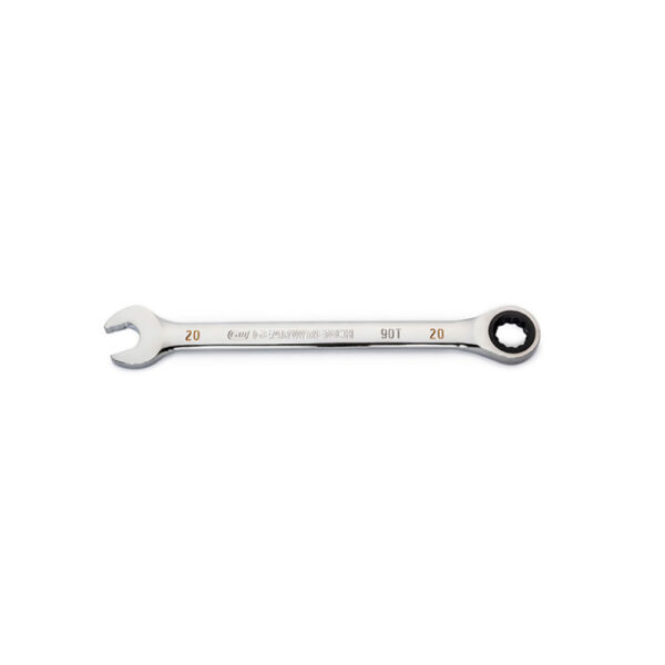 GearWrench 86920 20mm 90-Tooth 12 Point Ratcheting Combination Wrench