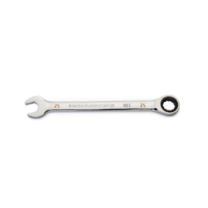 GearWrench 86925 25mm 90-Tooth 12 Point Ratcheting Combination Wrench