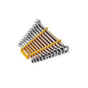 GearWrench 86927 12PC 90-Tooth 12 Point Metric Combination Ratcheting Wrench Set