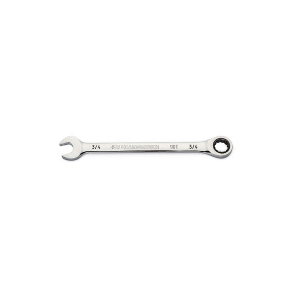 GearWrench 86949 3/4'' 90-Tooth 12 Point Ratcheting Combination Wrench