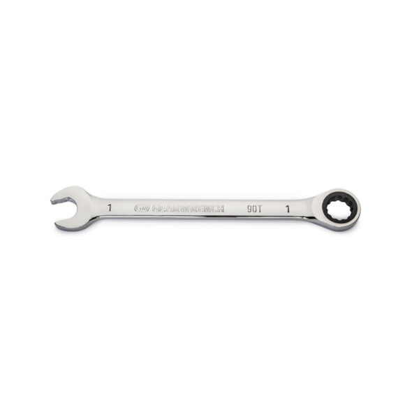 GearWrench 86953 1'' 90-Tooth 12 Point Ratcheting Combination Wrench