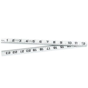 Lufkin 86N 3/4'' x 2' Blacksmith's Steel Rule