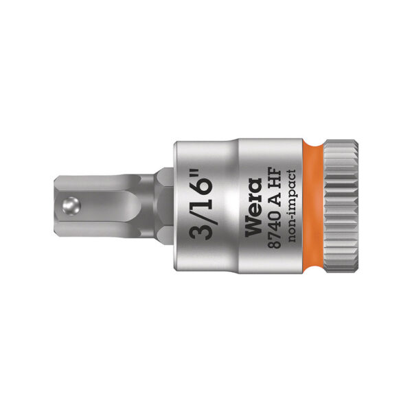 Wera 05003386001 8740 A HF 1/4'' Zyklop Bit Socket w/ Holding Function