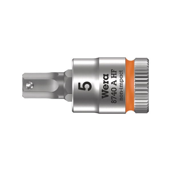 Wera 05003335001 8740 A HF 1/4'' Zyklop Bit Socket w/ Holding Function