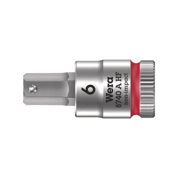 Wera 05003337001 8740 A HF 1/4'' Zyklop Bit Socket w/ Holding Function