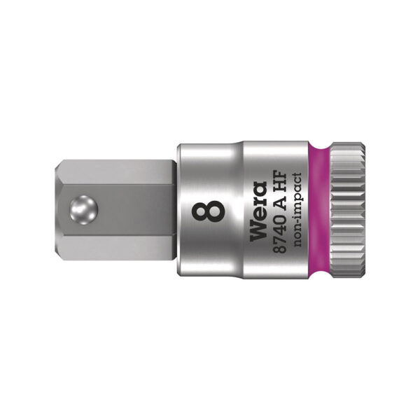 Wera 05003339001 8740 A HF 1/4'' Zyklop Bit Socket w/ Holding Function