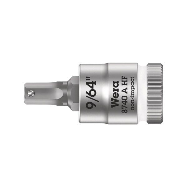 Wera 05003384001 8740 A HF 1/4'' Zyklop Bit Socket w/ Holding Function