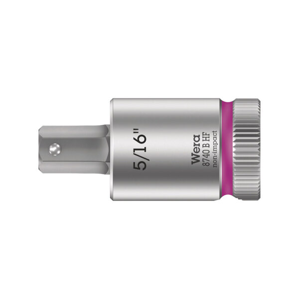 Wera 05003091001 8740 B HF 3/8'' Zyklop Bit Socket w/ Holding Function