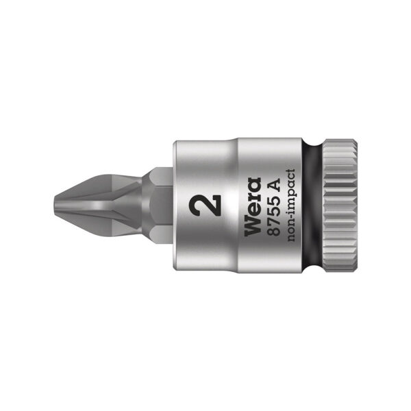Wera 05003354001 8755 A Pozidriv 1/4'' Zyklop Bit Socket