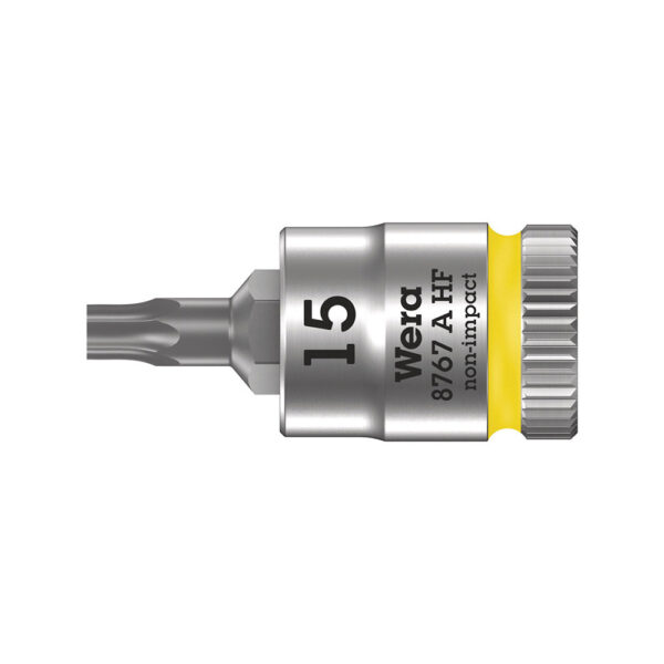 Wera 05003363001 8767 A HF TORX 1/4'' Zyklop Bit Socket w/ Holding Function