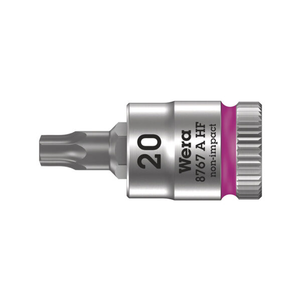 Wera 05003364001 8767 A HF TORX 1/4'' Zyklop Bit Socket w/ Holding Function