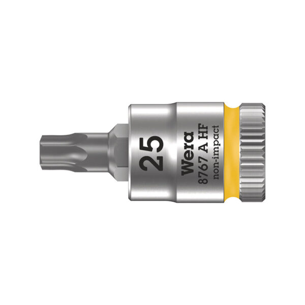 Wera 05003365001 8767 A HF TORX 1/4'' Zyklop Bit Socket w/ Holding Function