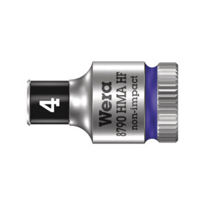 Wera 05003717001 8790 HMA HF 1/4'' Zyklop Socket w/ Holding Function